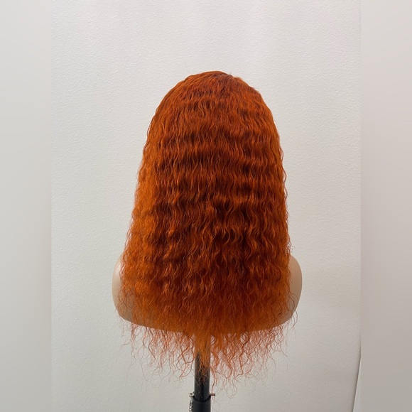 18” 4x4 Transparent Lace, Custom Colored, Human Hair, Closure wig, Has Combs & a - Picture 4 of 15